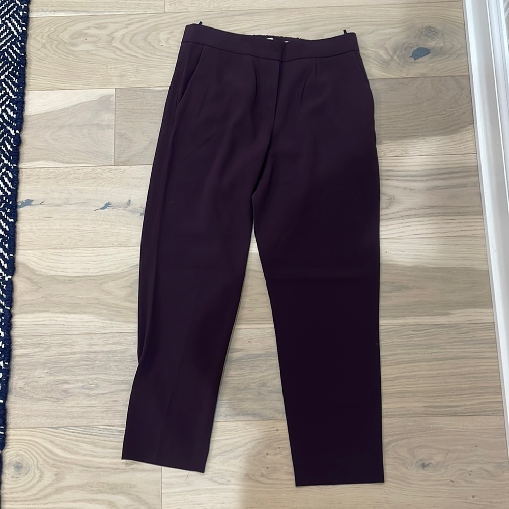 Babaton Eggplant Purple Trousers
